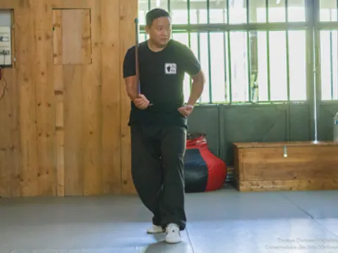 Canne de Shaolin — photo du CAMC
